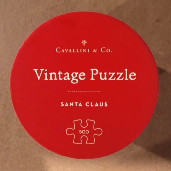 Cavallini & Co. SANTA CLAUS Jigsaw Puzzle 500 pieces - Picture 4 of 9